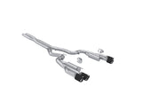 24-26 Mustang GT MBRP Exhaust 3in. Cat Back With Quad 4in. Carbon Fiber Tips Race Version T304