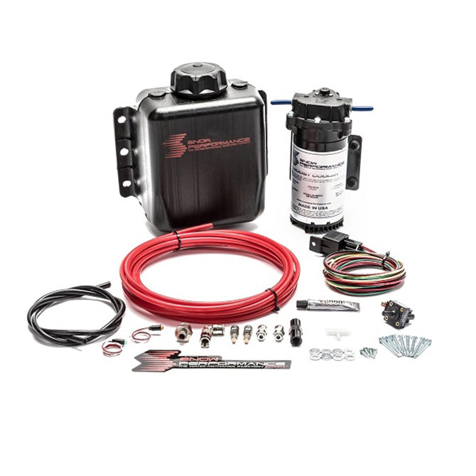 Snow Performance Diesel Stage 1 Boost Cooler Water-Methanol Injection Kit (Red High Temp Nylon Tu