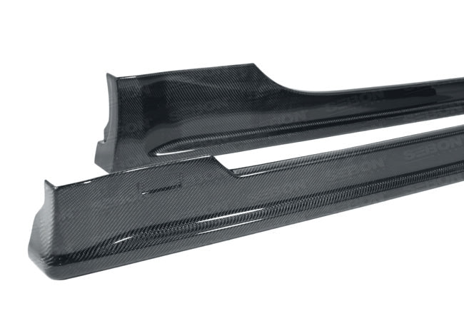 Seibon Carbon SS0205NS350-TT TT-style Carbon Fiber Side Skirt For 2003-2008 Nissan 350Z