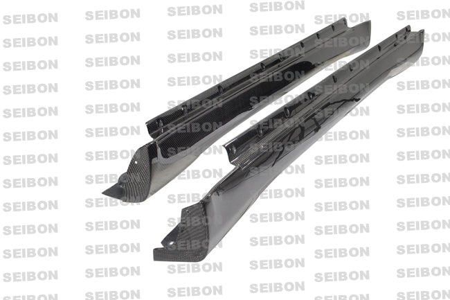 Seibon Carbon SS0305INFG354D-TW TW-style Carbon Fiber Side Skirts For 2003-2005 Infiniti G35 4DR