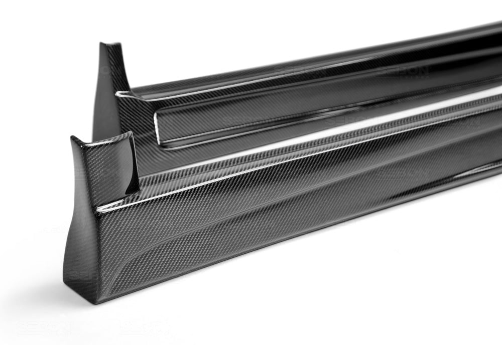 Seibon Carbon SS0607SBIMP-GD GD-style Carbon Fiber Side Skirts For 2006-2007 Subaru Impreza / WRX