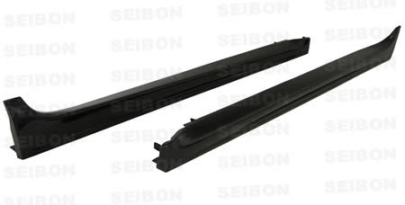 Seibon Carbon SS0809MITEVOX-OE OEM-style Carbon Fiber Side Skirts For 2008-2015 Mitsubishi Lancer EVO X