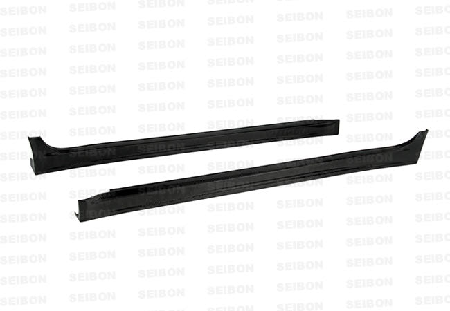 Seibon Carbon SS0809MITEVOX-VR VR-style Carbon Fiber Side Skirts For 2008-2015 Mitsubishi Lancer EVO X