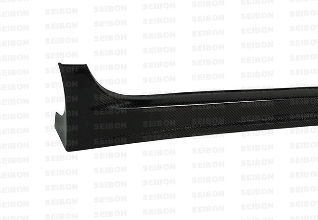 Seibon Carbon SS0809MITEVOX-VR VR-style Carbon Fiber Side Skirts For 2008-2015 Mitsubishi Lancer EVO X