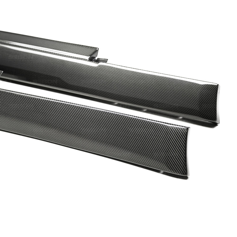 Seibon Carbon SS0910NSGTR-OE OEM-style Carbon Fiber Side Skirts For 2009-2020 Nissan GTR