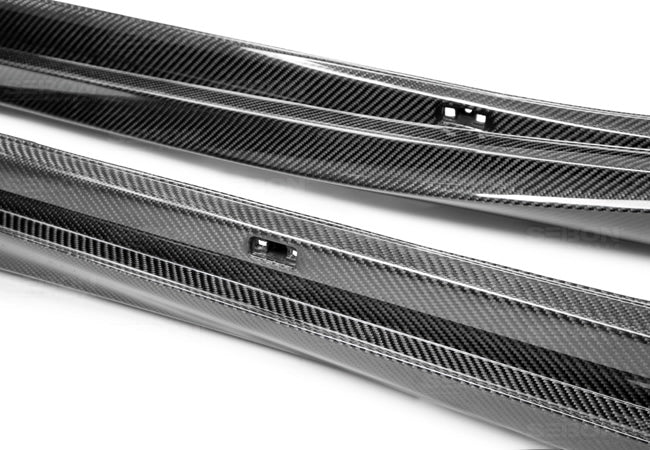 Seibon Carbon SS14LXIS-OE OEM-style Carbon Fiber Side Skirts For 2014-2020 Lexus IS 200T/250/300/350