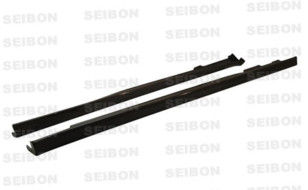 Seibon Carbon SS9600HDCV2D-TR TR-style Carbon Fiber Side Skirts For 1996-2000 Honda Civic 2DR/HB