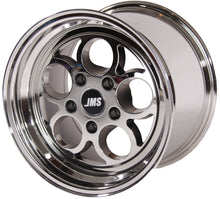 Load image into Gallery viewer, Savage Series Race Wheels - White Chrome; 15 Inch X 10 Inch Rear Wheel W/ Lug Nuts -- Fits 1994-2004 Mustang GT And V6