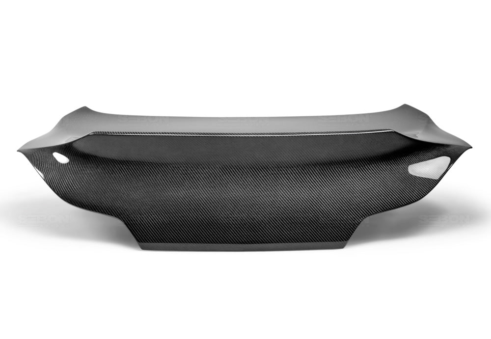 Seibon Carbon TL0809INFG372D-C C-style Carbon Fiber Trunk Lid For 2008-2013 Infiniti G37 2dr And 2014-2015 Q60 2dr