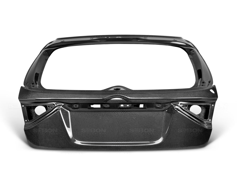 Seibon Carbon TL0809SBIMPHB OEM-style Carbon Fiber Trunk Lid For 2008-2014 Subaru WRX/STi HB