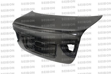 Load image into Gallery viewer, Seibon Carbon TL0910BMWE90-C CSL-style Carbon Fiber Trunk Lid For 2009-2011 BMW E90 4DR