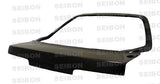 Seibon Carbon TL9093ACIN2D OEM-style Carbon Fiber Trunk Lid For 1990-1993 Acura Integra 2DR