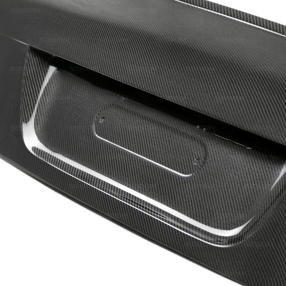 Seibon Carbon TL9703BMWE39-C CSL-style Carbon Fiber Trunk Lid For 1997-2003 BMW E39