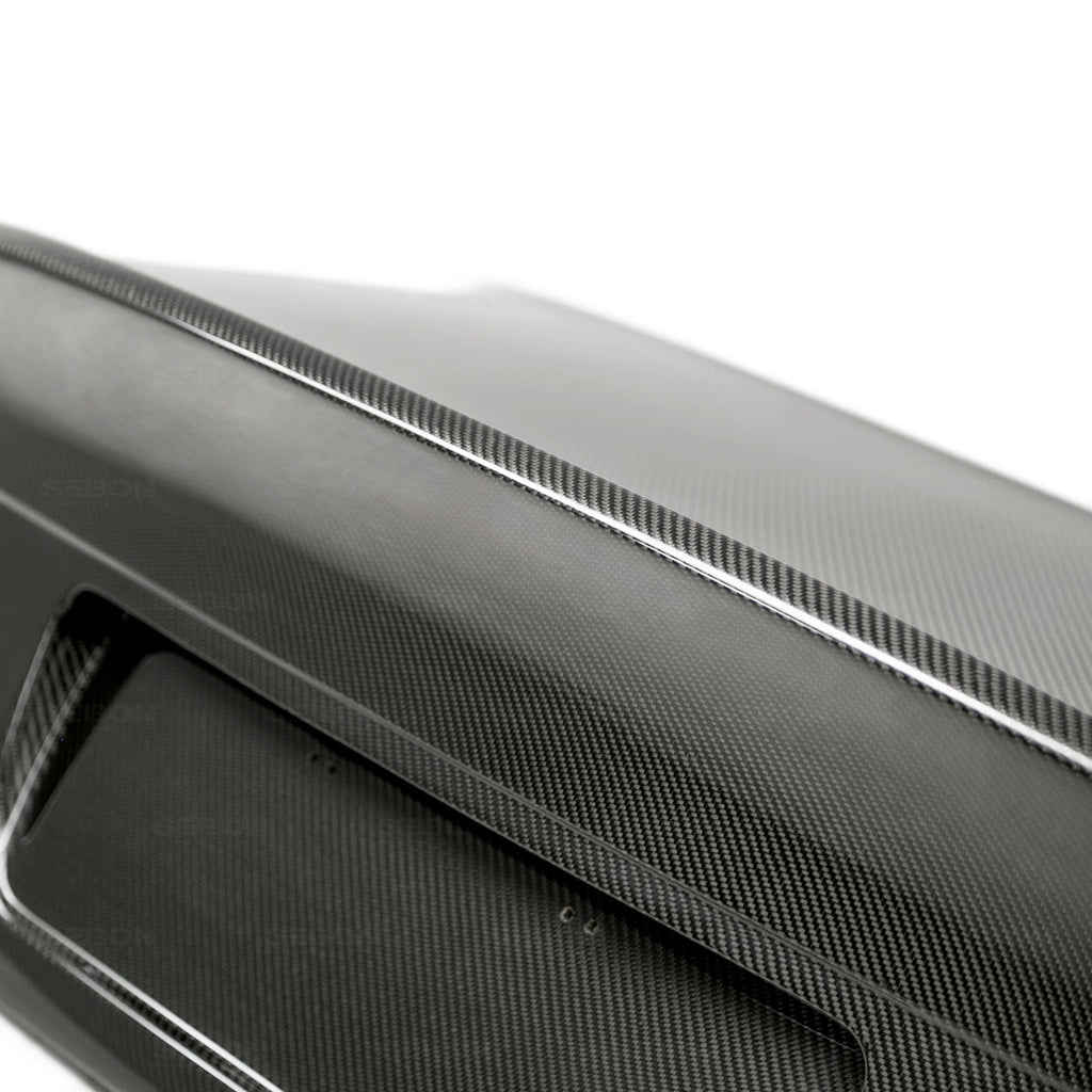 Seibon Carbon TL9904BMWE462D-C CSL-style Carbon Fiber Trunk Lid For 1999-2006 BMW E46 2DR