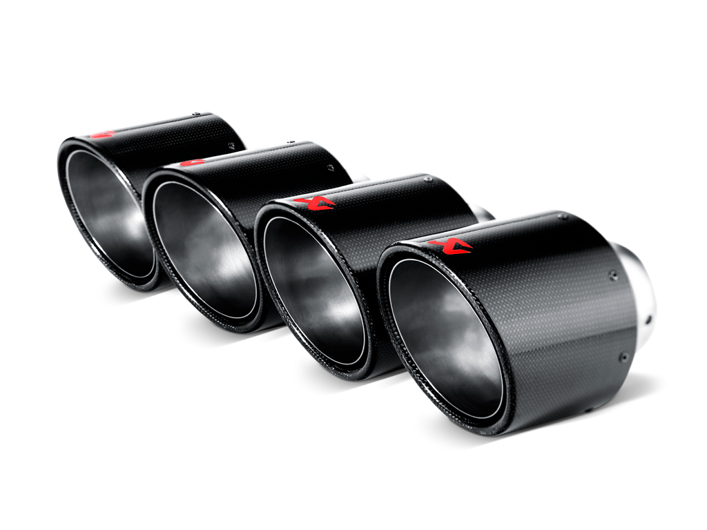 Akrapovic 2006-2011 Chevrolet Tail Pipe Set (Carbondia 115 Mm)