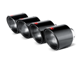 Akrapovic 2008-2020 Nissan Tail Pipe Set (Carbondia 125 Mm) Corvette