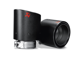 Akrapovic 2008-2012 Volkswagen Tail Pipe Set (Carbon)