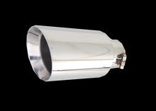 Load image into Gallery viewer, Round Angle Cut Double Wall With 3&quot; Slip Joint Inlet (Short Tip); Exhaust Tail Pipe Tip