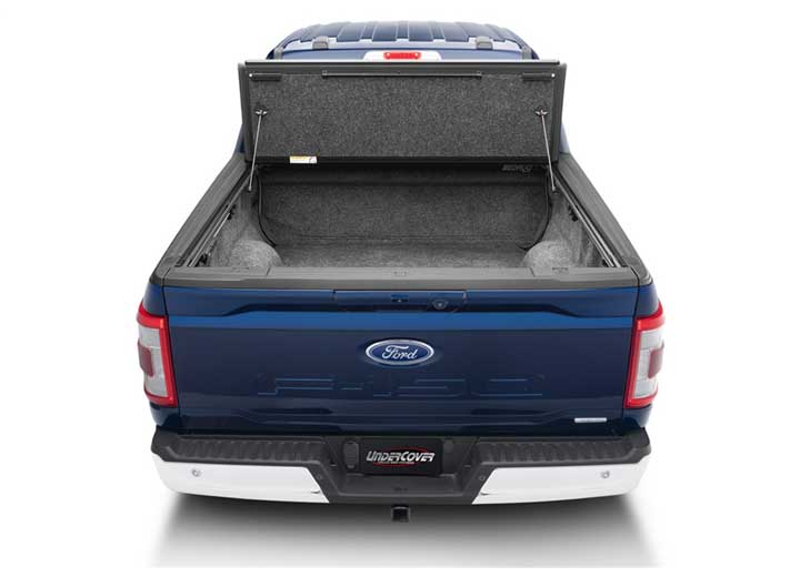 21-26 F-150 RealTruck UnderCover Ultra Flex Hard Folding Tonneau Cover - 5.5 ft Bed