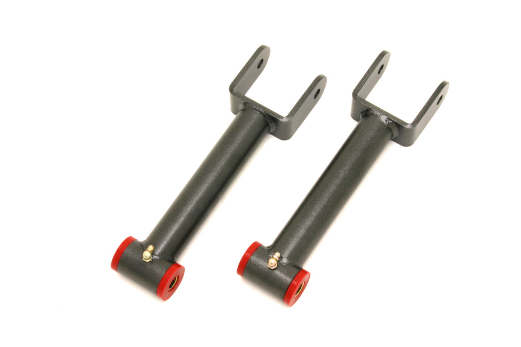 Upper Control Arms  DOM  Non-adjustable  Polyurethane Bushings  Standard Length