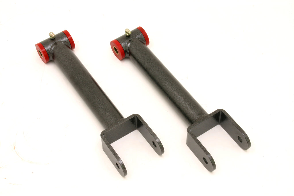 Upper Control Arms  DOM  Non-adjustable  Polyurethane Bushings  Extended Length