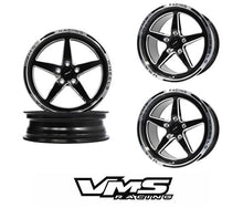 Load image into Gallery viewer, VMS DRAG PACK 17X10 54 OFFSET &amp; 18X5 5X114.3 -12 OFFSET  05-21 FORD MUSTANG