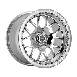 15x11 S77 Beadlock  Polished center - Polished Shell Widebody Charger