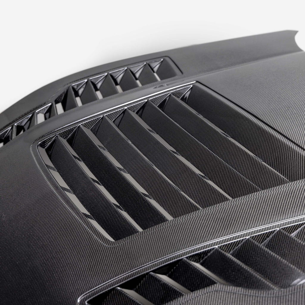 24-25 Mustang Anderson Composites Type-GT4 double-sided carbon fiber hood