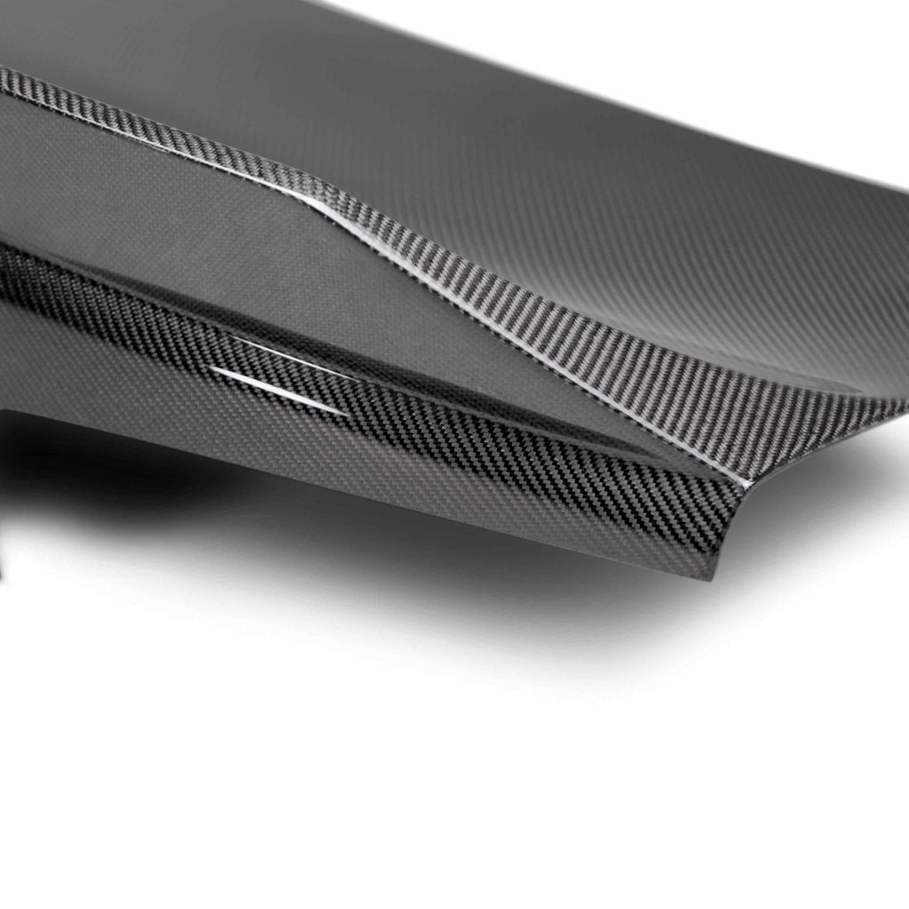 16-24 Camaro Anderson Composites Type-ST Double Sided Carbon Fiber Decklid With Integrated Spoiler
