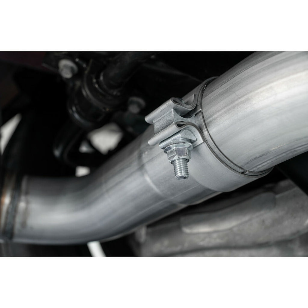 18-23 Mustang GT MBRP Exhaust 3in. Cat Back With Quad 4in. Dual Wall Tips Street Version  T304