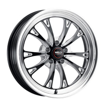 Load image into Gallery viewer, S1578C067N23 18x5 Weld Racing Belmont Drag 5x114.3 ET -23 Gloss Black