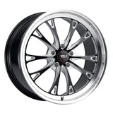 17x11 Weld Belmont Drag Gloss Black W/ Milled Spoke 5x115 +6 BS6.25