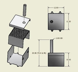BLF Universal Puke Tank - BL Fabrications LLC