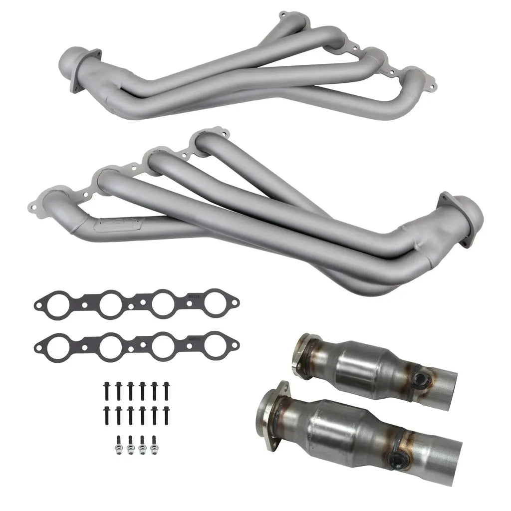BBK 16-24 Camaro SS 6.2 LT1 1-7/8 Long Tube Exhaust Header & Mid Pipe Kit Titanium Ceramic