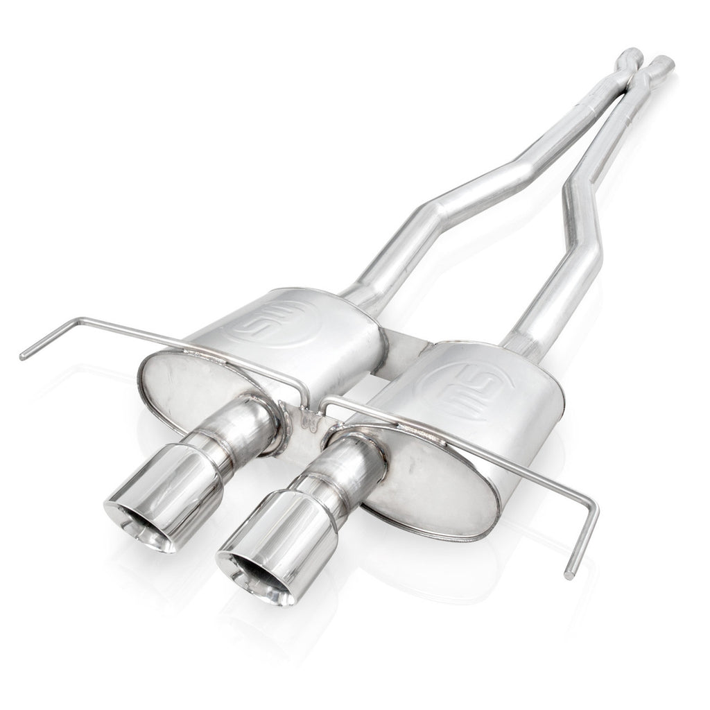 Stainless Works Coupe Catback Dual Turbo Chambered Mufflers Performance Connect