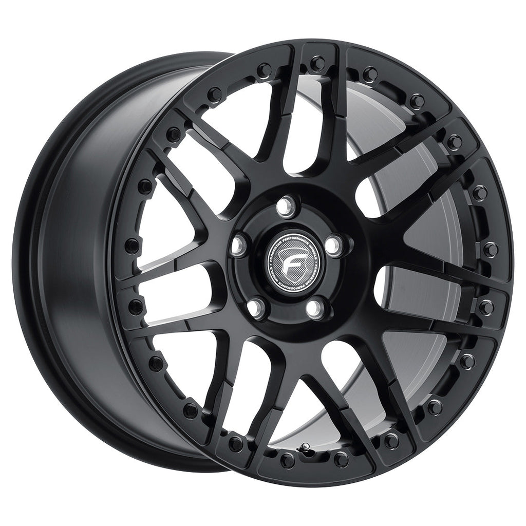 17x11 Forgestar F14 Beadlock Satin Black 5x120.65 ET43 BS7.7