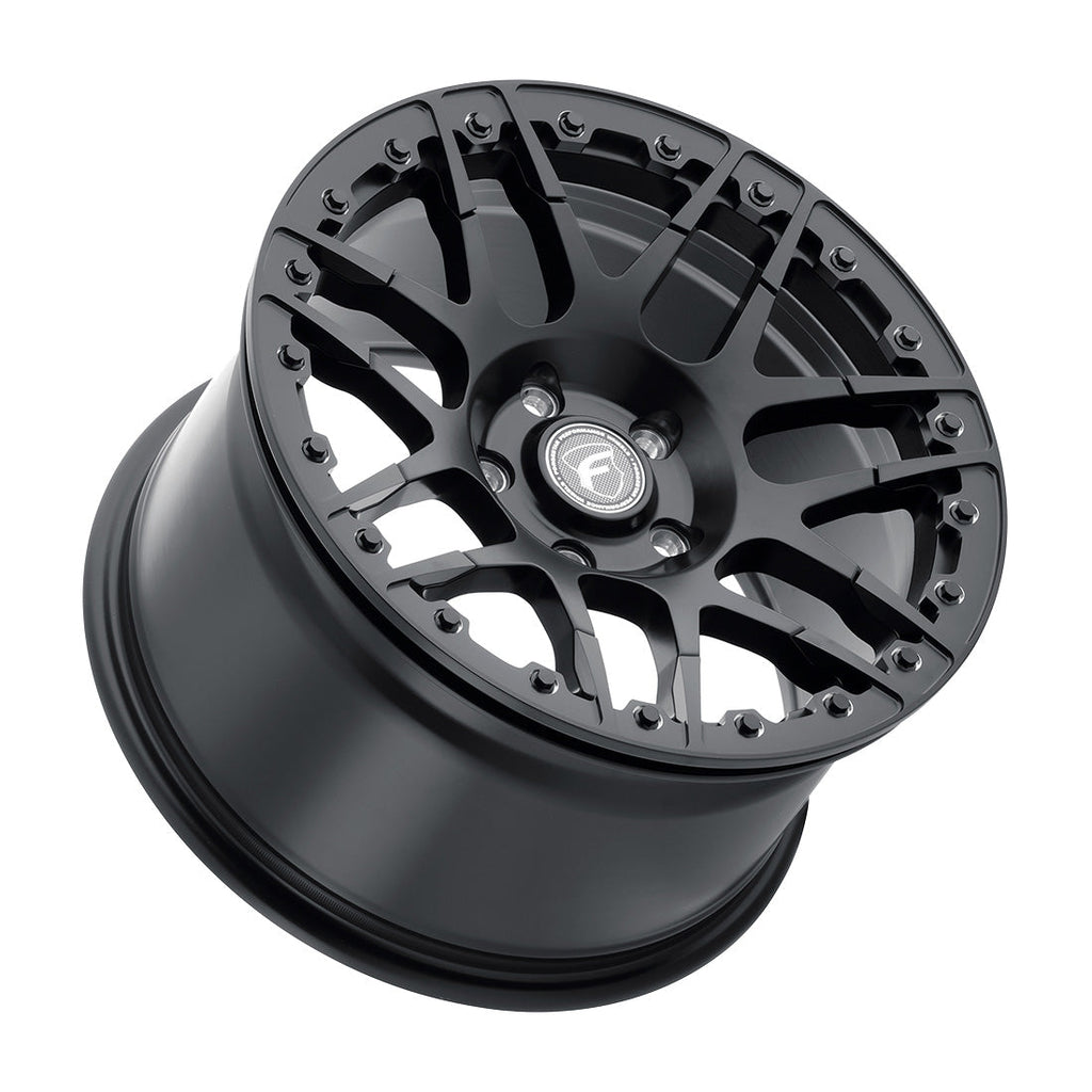 17x10 Forgestar F14 Beadlock Satin Black 5x115 +30 BS6.7