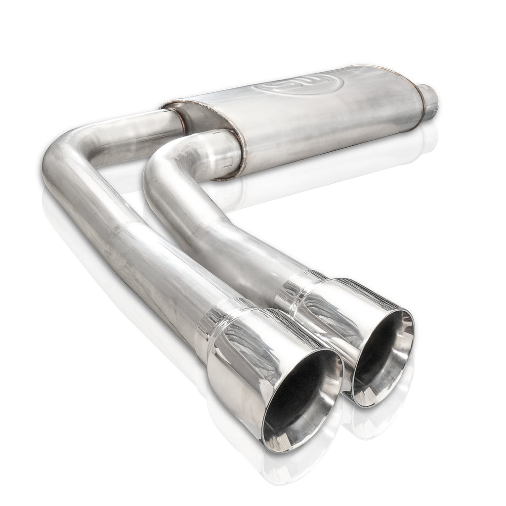 Stainless Works Catback Dual Inlet/Outlet Chambered Muffler Performance Connect