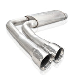 Stainless Works Catback Dual Inlet/Outlet S-Tube Muffler Performance Connect