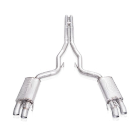 Stainless Works Legend Catback H-pipe Crossover w/NPP Valve Factory Connect