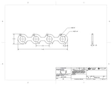 Load image into Gallery viewer, Stainless Works Header Flange SBF 1-5/8&quot; 2V Round Port