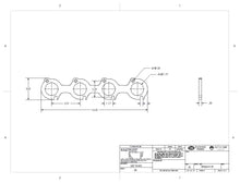 Load image into Gallery viewer, Stainless Works Header Flange SBF 1-3/4&quot; 2V Round Port