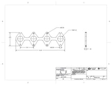 Load image into Gallery viewer, Stainless Works Header Flange SBF 1-5/8&quot; 3V Round Port