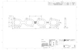 Stainless Works Header Flange Ford 1-7/8