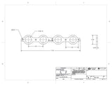 Stainless Works Header Flange LS 1-7/8