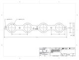 Stainless Works Header Flange LS 2