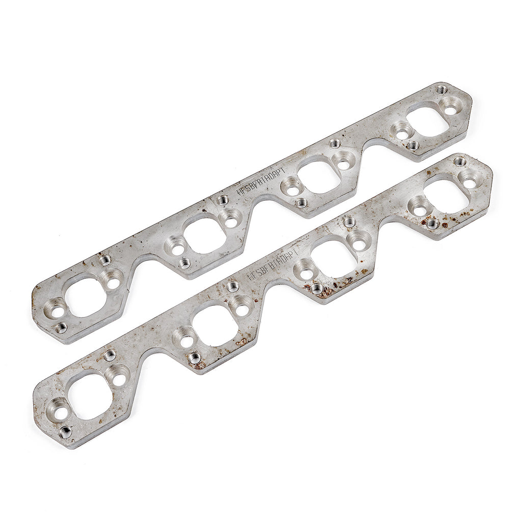 Stainless Works Header Flange Port Adapter 1-7/8" to 2"