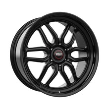 Load image into Gallery viewer, S15970084P25 17x10 Weld Racing Laguna 6 Drag 6x139.7 ET25 BS6.48 Gloss Black