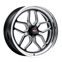 Load image into Gallery viewer, 17x10 Weld Laguna Drag Gloss Black W/ Milled Spoke 5x120 ET42 BS7.2