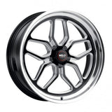 17x10 Weld Laguna Drag Gloss Black W/ Milled Spoke 5x120 ET42 BS7.2